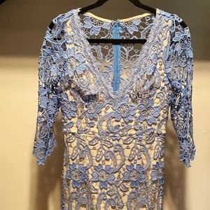 Blue Lace Dress